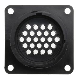 1 pcs - TE Connectivity Circular Connector, 24 Contacts, Panel Mount, Socket, Male, CPC Series 1 Series