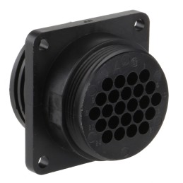1 pcs - TE Connectivity Circular Connector, 24 Contacts, Panel Mount, Socket, Male, CPC Series 1 Series