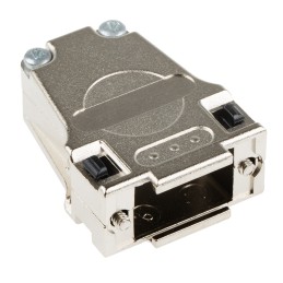 1 pcs - Phoenix Contact DSSC Series Die Cast Zinc D Sub Backshell, 9 Way, Strain Relief