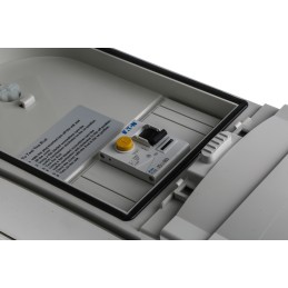 1 pcs - Scame Switchable IP44 Industrial Interlock Socket 2P+E, Earthing Position 6h, 16A, 230 V