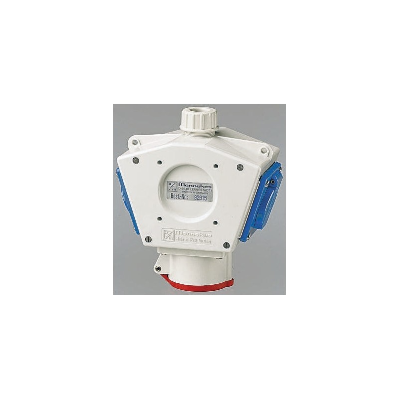 1 pcs - MENNEKES Free Standing Industrial Power, Rated At 16A, 400 V