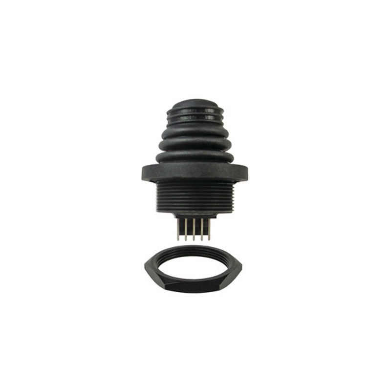 1 pcs - APEM 2-Axis Thumbstick Castle, Spring Return, IP68, IP69K