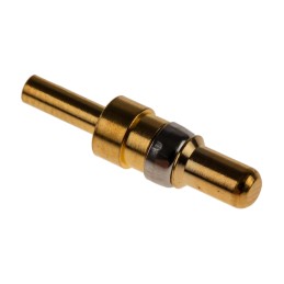 1 pcs - FCT from Molex, 172704 Series, Male Solder D-Sub Connector Power Contact, Gold over Nickel Power, 16 - 20 AWG