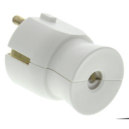 1 pcs - Legrand Male White Plug