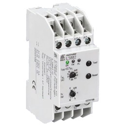 1 pcs - Dold Current Monitoring Relay, DPDT, DIN Rail