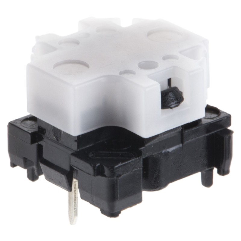 1 pcs - Tact Switch, SPST 100 mA @ 28 V dc