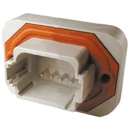 1 pcs - Deutsch, DT15 Automotive Connector 8 Way, Solder Termination