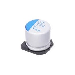 1 pcs : PCZ1V181MCL1GS - Aluminium Organic Polymer Capacitors 35V 180uf 20% AEC-Q200
