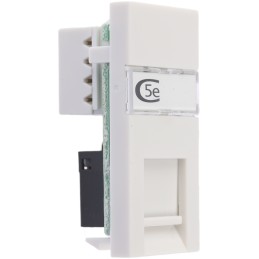 1 pcs - MK Electric Logic Plus Series Female RJ45 Connector, Cat5e