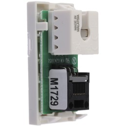 1 pcs - MK Electric Logic Plus Series Female RJ45 Connector, Cat5e