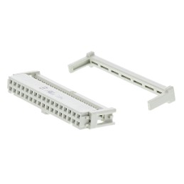 250 pcs - Harting 34-Way IDC Connector Socket for Cable Mount, 2-Row