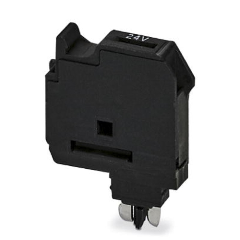 1 pcs - Phoenix Contact P-FU 5X20 LED 24 Series Fuse Plug for Use with Modular Terminal Block