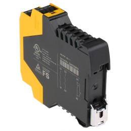 1 pcs - Eaton Dual-Channel Safety Switch/Interlock, Two Hand Control Safety Relay, 24V, 2 Safety Contacts