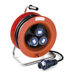 1 pcs - RS PRO IP20 Grey 2P + E Industrial Power Plug, Socket, Rated At 16A, 230 V