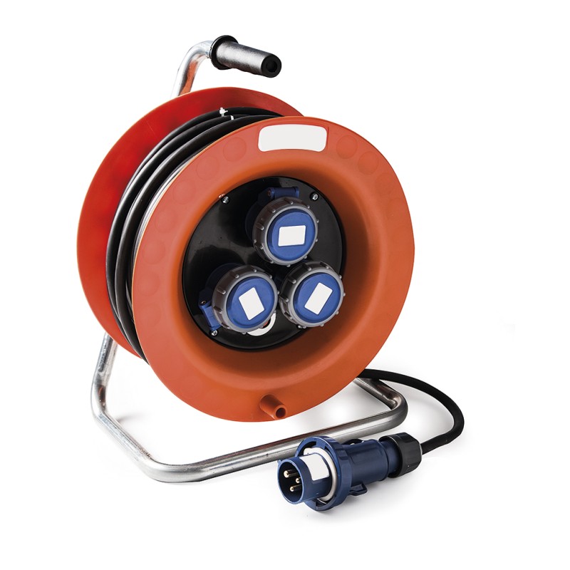 1 pcs - RS PRO IP20 Grey 2P + E Industrial Power Plug, Socket, Rated At 16A, 230 V