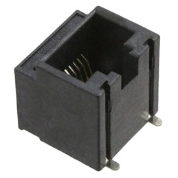 2 pcs - Molex 85510 Series Female RJ45 Connector, Surface Mount, Cat3