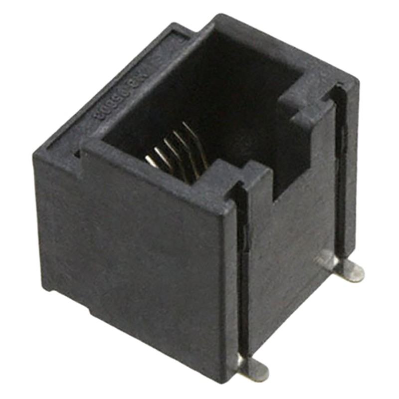 2 pcs - Molex 85510 Series Female RJ45 Connector, Surface Mount, Cat3