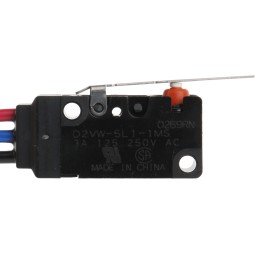 1 pcs - Omron Hinge Lever Micro Switch, Wire Lead Terminal, 3 A @ 125 V ac, SP-CO, IP67