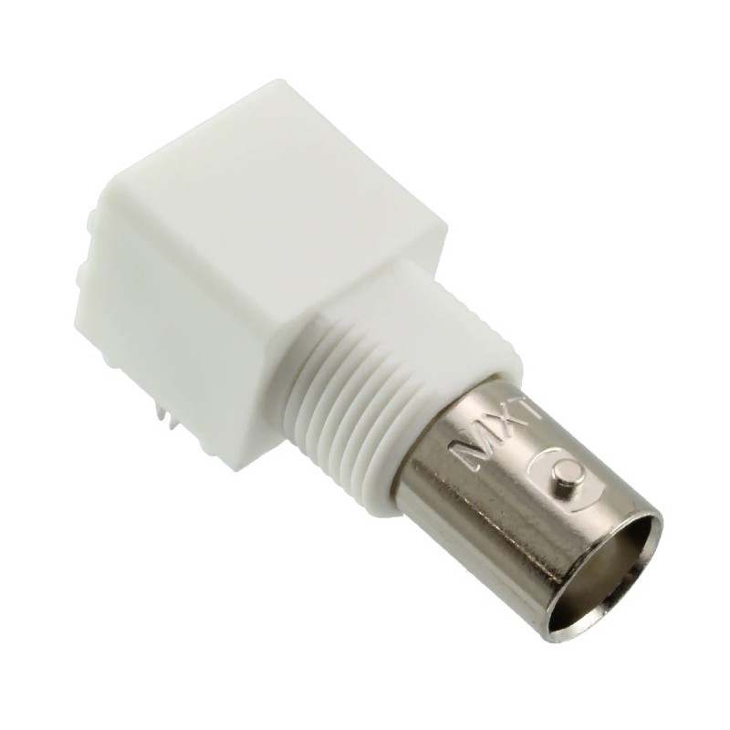 2 pcs - Molex 73100 Series, jack Through Hole BNC Connector, 50Ω, Through Hole Termination, Right Angle Body