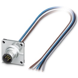 1 pcs - Phoenix Contact Male 5 way M12 to Sensor Actuator Cable, 500mm