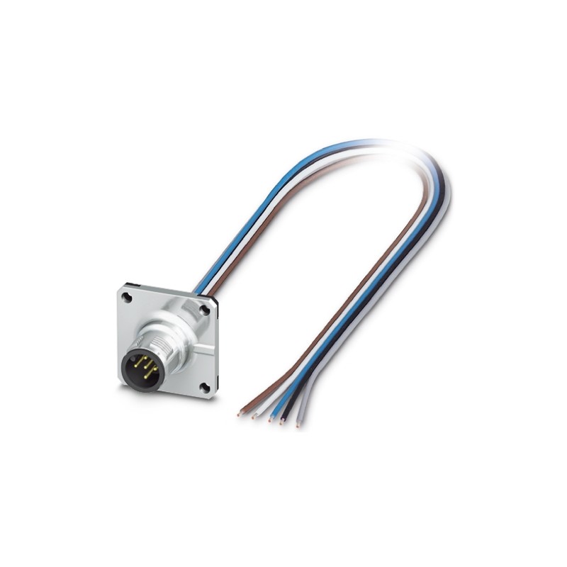1 pcs - Phoenix Contact Male 5 way M12 to Sensor Actuator Cable, 500mm