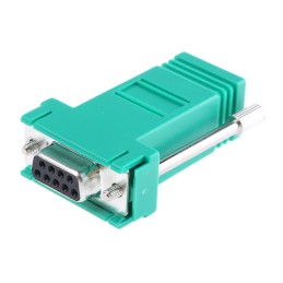 1 pcs - RS PRO D Sub Adapter Female 9 Way D-Sub to Female RJ45