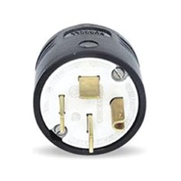 1 pcs - Hubbell USA Mains Plug, 50A, Cable Mount, 250 V