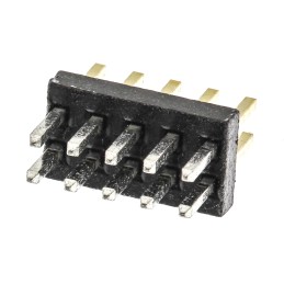 1 pcs - HARWIN Archer M50 Series Straight Through Hole Pin Header, 10 Contact(s), 1.27mm Pitch, 2 Row(s), Unshrouded