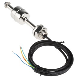 1 pcs - Sensata/Cynergy 3 SSF67 Series Vertical Stainless Steel Float Switch, Float, Direct Load, 250V ac Max, 120V dc Max