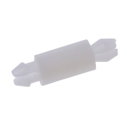 40 pcs - MSPM-5-01 , 7.9mm High Nylon PCB Post for 3.18mm PCB Hole, 4.6mm Base