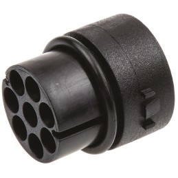 1 pcs - Female Connector Insert 8 Way for use with Mini Buccaneer Connector