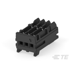 5 pcs - TE Connectivity MICRO CT Series Straight Cable Mount, IDC PCB Socket, 3-Contact, 1-Row, 1.2mm Pitch, IDC Termination