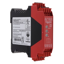 1 pcs - Schneider Electric Two Hand Control Safety Relay, 230V ac, 2 Safety Contacts