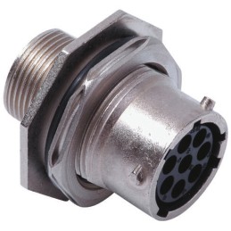 1 pcs - Souriau, UTO 4 Way Panel Mount MIL Spec Circular Connector Receptacle, Socket Contacts,Shell Size 10