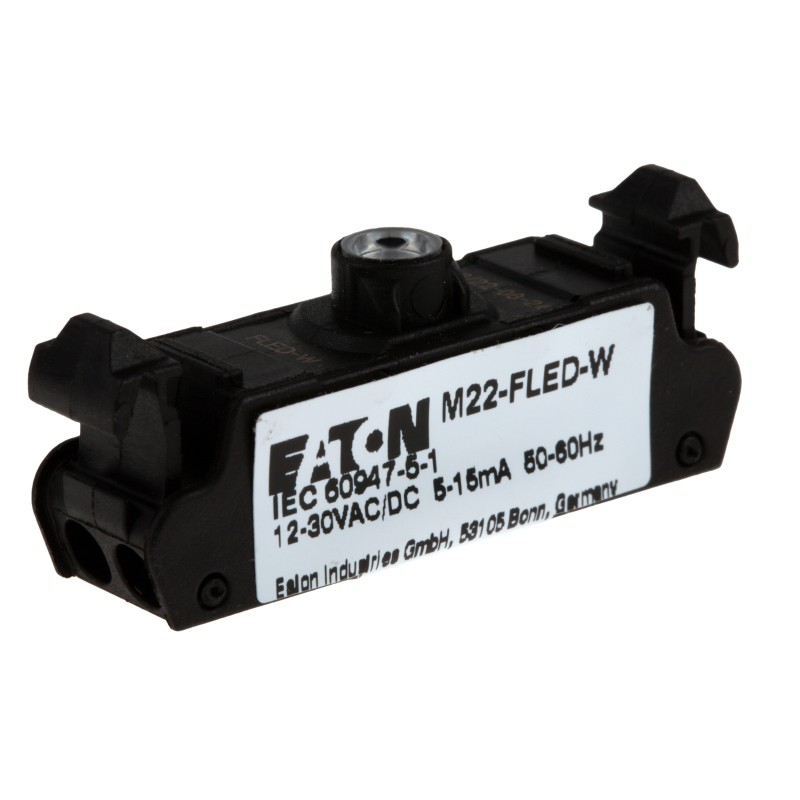 1 pcs - Eaton RMQ Titan M22 Series Light Block, 30V ac/dc, White Light