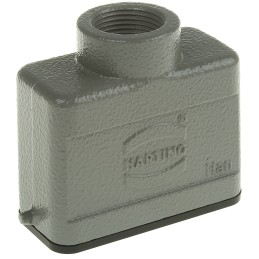 1 pcs - HARTING Han A Heavy Duty Power Connector Hood, PG13.5 Thread