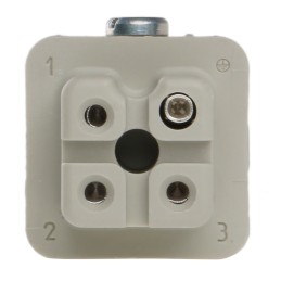 1 pcs - Epic Contact Heavy Duty Power Connector Insert, 10A, Female, H-A Series, 3 Contacts