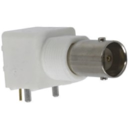 15 pcs - TE Connectivity AMP Series, jack Through Hole Twinax Connector, Solder Termination, Right Angle Body