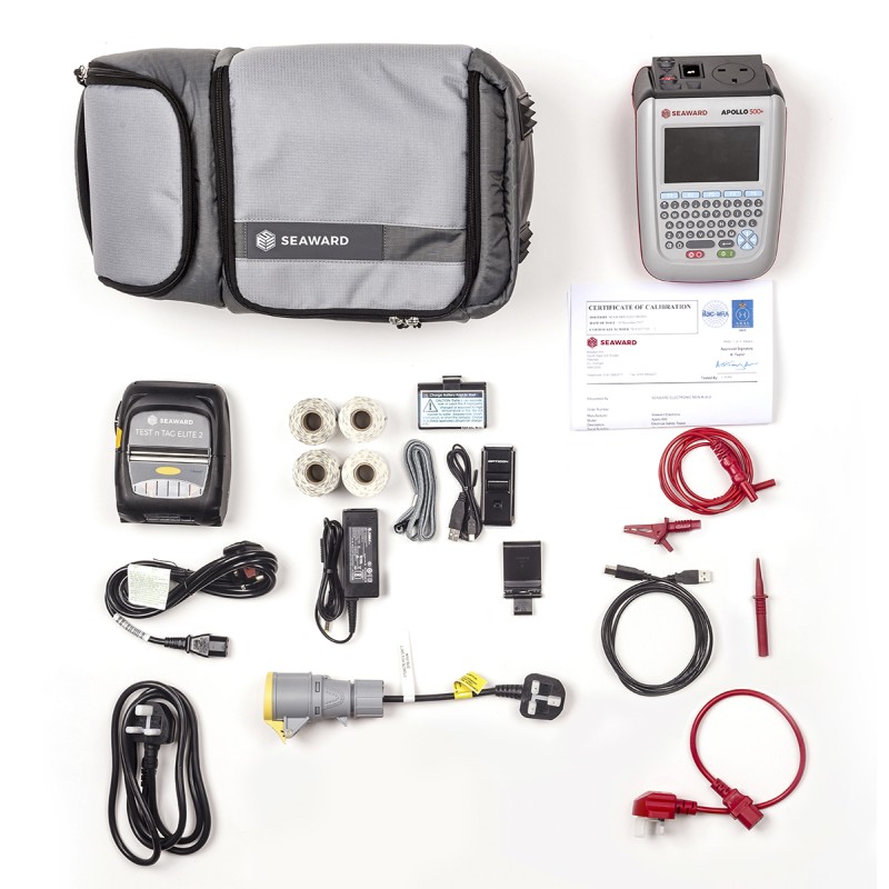 1 pcs - Seaward Apollo 500 + Elite Bundle PAT Testing Kit With RS Calibration