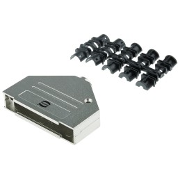 1 pcs - HARTING Metal D Sub Backshell, 37 Way