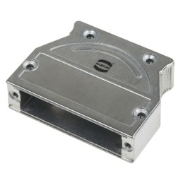 1 pcs - HARTING D-Sub, InduCom Series Metal Angled, Straight D Sub Backshell, 25 Way