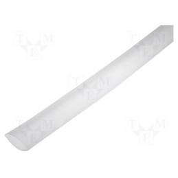 10 m : CB-HFT(2X) 3.2 - Heat shrink sleeve, glueless, 2: 1, 3.2mm, L: 1m, black, polyolefine