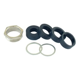 1 pcs - Molex 93600 Series Brass Cable Gland, M25 Thread, 8mm Min, 17mm Max, IP66