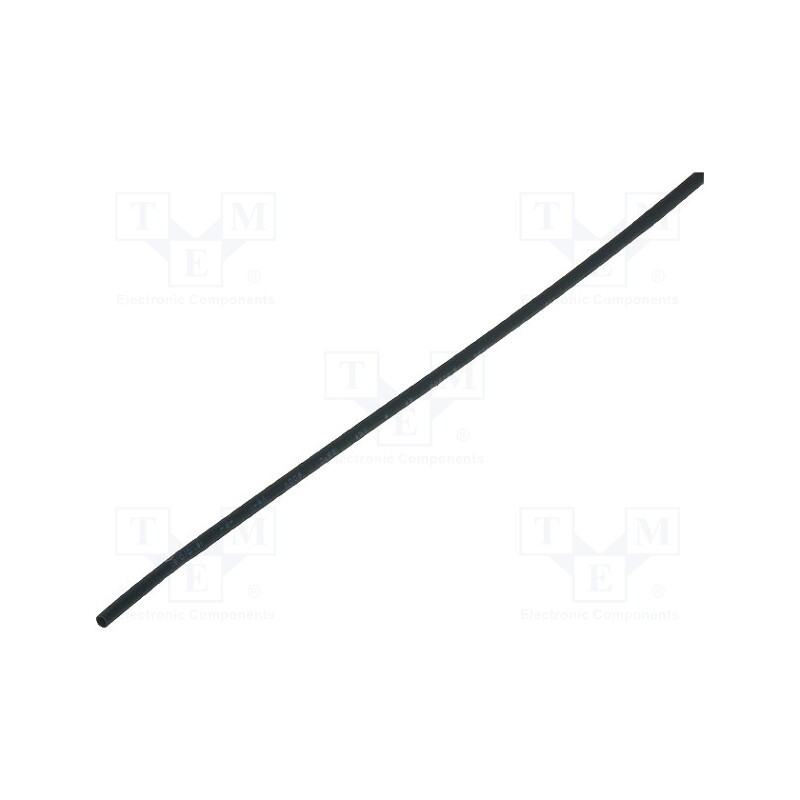 10 m : CB-HFT(2X) 9.5 - Heat shrink sleeve, glueless, 2: 1, 9.5mm, blue, polyolefine, reel