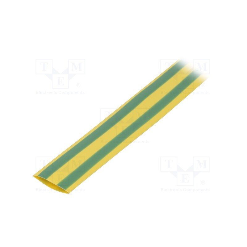 10 m : CB-HFT(2X) 12.7 - Heat shrink sleeve, glueless, 2: 1, 12.7mm, L: 1m, white, -55÷125°C