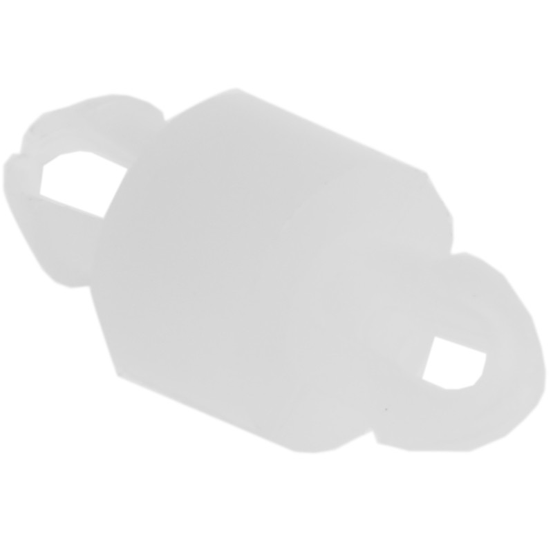 40 pcs - MDLSP1-03M-01 , 3mm High Nylon PCB Post for 2.5mm PCB Hole, 4.6mm Base