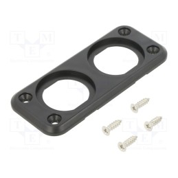 10 pcs : A13-165-1 - Car lighter socket housing, black