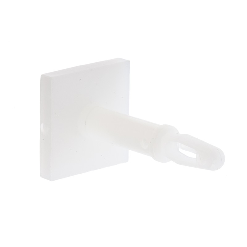 40 pcs - LCBSBM-10-01A2-RT, 15.9mm High Nylon PCB Support for 3.18mm PCB Hole, 12.7 x 12.7mm Base