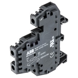 1 pcs - ABB R910 Series Interface Relay, DIN Rail Mount, 24V ac/dc Coil, SPST