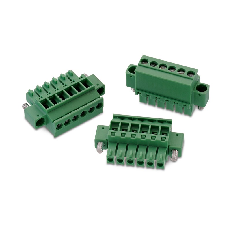 2 pcs - Wurth Elektronik 3.5mm Pitch 5 Way Horizontal Pluggable Terminal Block, Plug, Cable Mount, Solder Termination